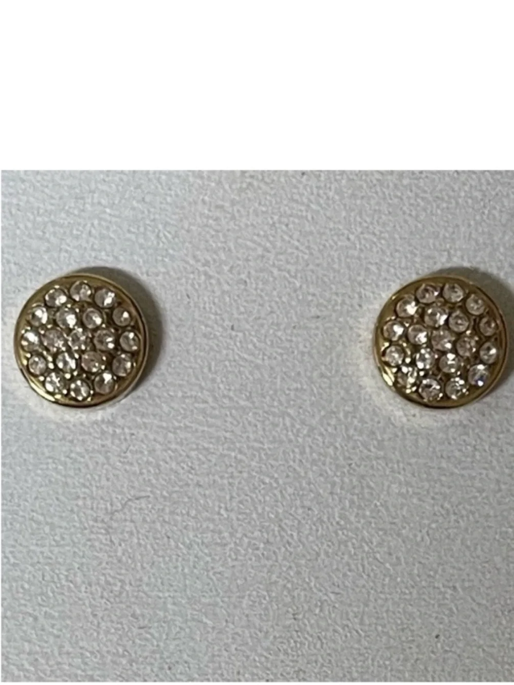 Michael Kors Gold Color Stud Earrings